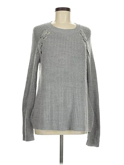 Pre-owned Olive & Oak Pullover Sweater In Gray