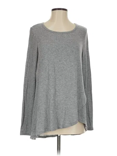 Pre-owned Olive & Oak Pullover Sweater In Gray