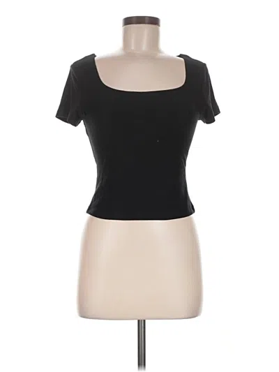 Olive & Oak Short Sleeve T-shirt In Black