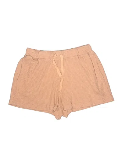 Pre-owned Olive & Oak Shorts In Tan