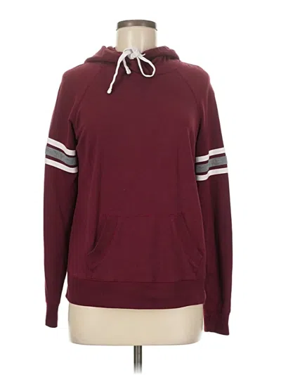Pre-owned Olive & Oak Sweatshirt In Burgundy