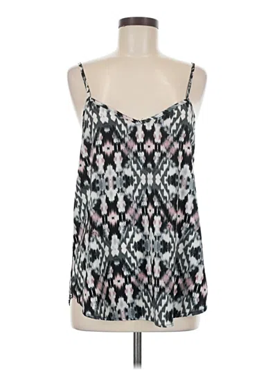 Pre-owned Olive & Oak Tank Top Black Strapless Neckline Tops
