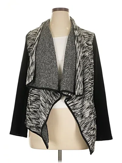 Pre-owned Olive & Oak Vest In Gray