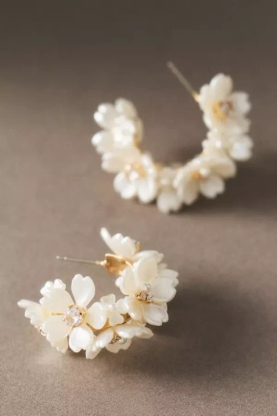 Olive & Piper Fiona Hoop Earrings In Gold