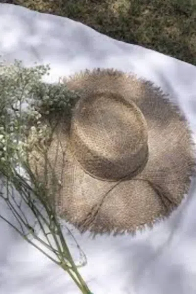Olive & Pique Women's Jana Boater Hat In Seagrass In Green