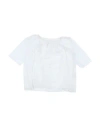 Olive By Sisco Toddler Girl Blouse Ivory Size 4 Cotton In White