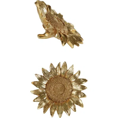 Olive Grove Golden Sunburst Polyresin Figurine