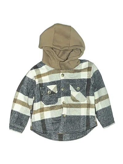 Pre-owned Olive + Scout Kids' Jacket In Gray