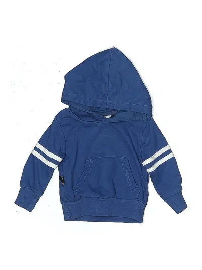 Pre-owned Olive + Scout Babies' Pullover Hoodie In Blue