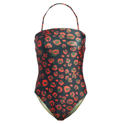 Olive Surf Women's The Erin One Piece - Multicolour