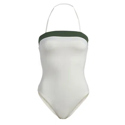 Olive Surf Women's The Erin One Piece - White