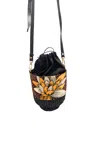 Oliveankara Women's Makiling Bucket Bag - Yellow African Ankara Wax Cotton Print