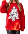 Oliver & Otis Dalmatian Sweatshirt In Red In Red