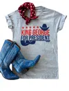 Oliver & Otis Women's King George Tee In Grey In Grey