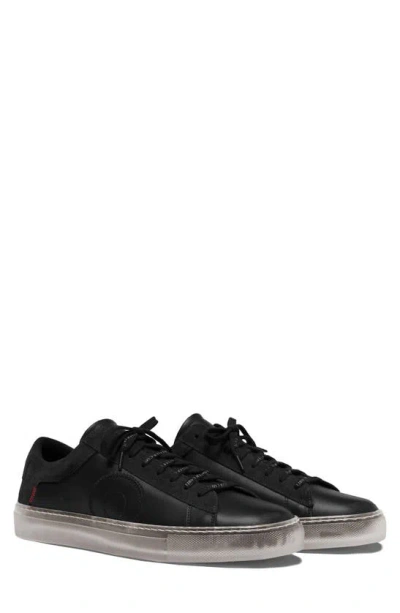 Oliver Cabell Low 1 Sneaker In Black Ghost