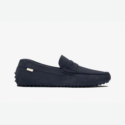Oliver Cabell Men's Driver Shoes In Navy In Blue