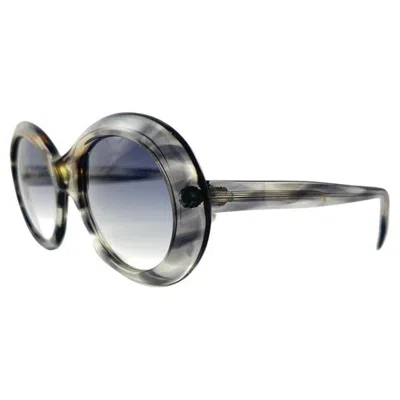 Pre-owned Oliver Goldsmith Vintage  " Amy " Oversized Grey Made In England Sunglasses In Gray