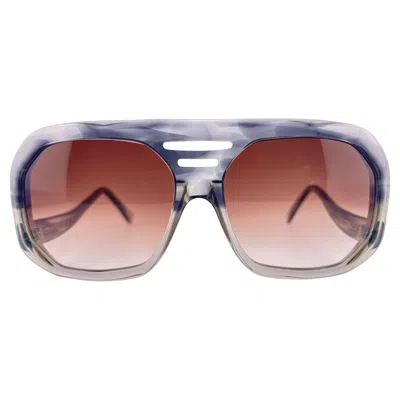 Pre-owned Oliver Goldsmith Vintage  " Exeter " Oversized Made In England Sunglasses In Brown