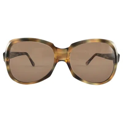 Pre-owned Oliver Goldsmith Vintage  Hampton Oversized Tortoise Made In England Sunglasses In Brown