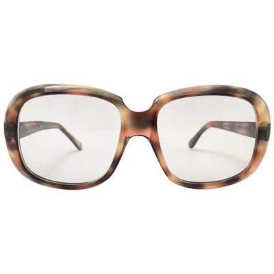 Pre-owned Oliver Goldsmith Vintage  " Kaz " Oversized Tortoise Made In England Sunglasses In Sand