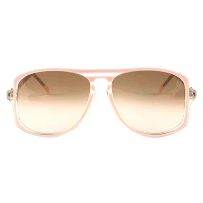 Pre-owned Oliver Goldsmith Vintage  Lady Di Berwick Rose 5621 Made In England Sunglasses In Red