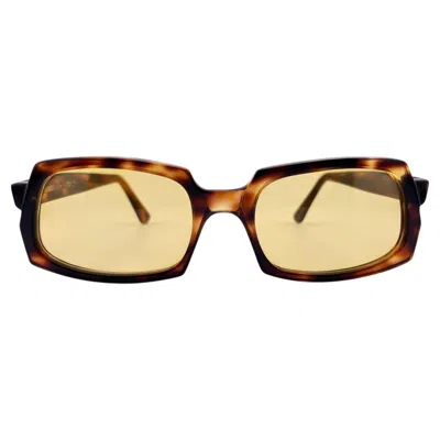 Pre-owned Oliver Goldsmith Vintage  Midcentury Tortoise Sunglasses England Made In Orange