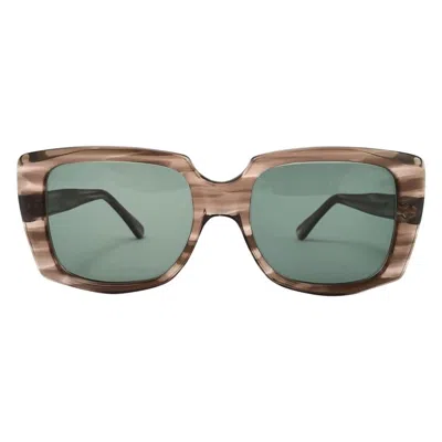 Pre-owned Oliver Goldsmith Vintage  " Noah " Translucent Made In England Sunglasses In Gray