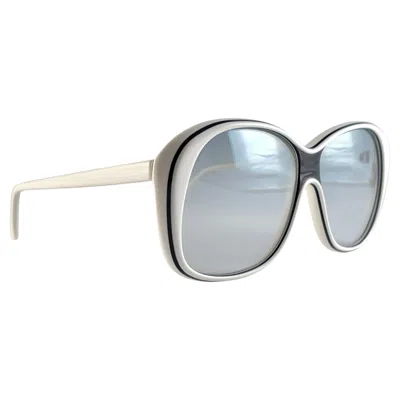 Pre-owned Oliver Goldsmith Vintage  " Sacha " Oversized Made In England Sunglasses In Gray