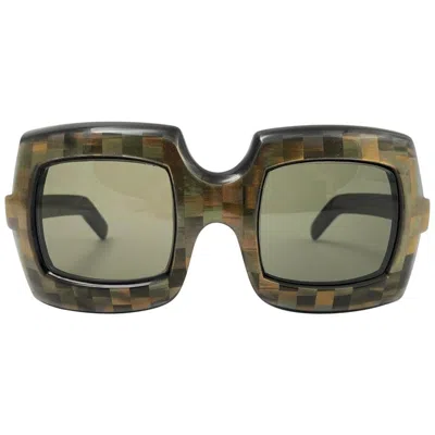 Pre-owned Oliver Goldsmith Vintage Ultra Rare  " Minor " 1969 Made In England Sunglasses In Gray