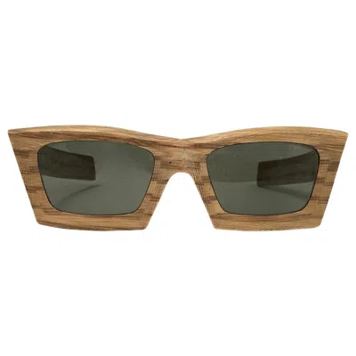Pre-owned Oliver Goldsmith Vintage Ultra Rare  Oversized 1960 Made In England Sunglasses In Brown