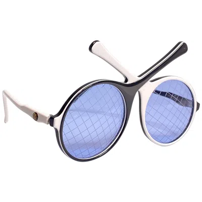 Pre-owned Oliver Goldsmith Vintage Ultra Rare  Racquets Wimbledon 1985 England Sunglasses In Purple