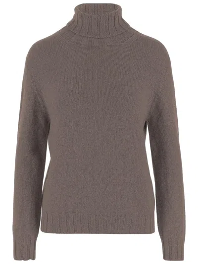 OLIVER LATTUGHI BEIGE CASHMERE SWEATER
