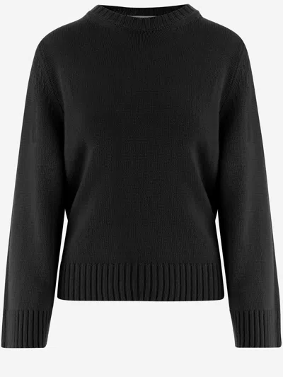 Oliver Lattughi Cashmere Sweater In Black