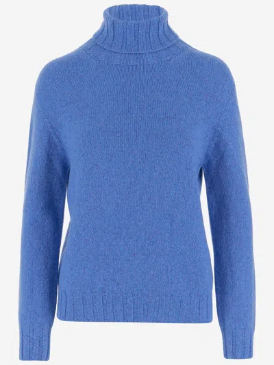 Oliver Lattughi Cashmere Sweater In Blue