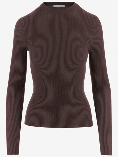 Oliver Lattughi Cashmere Sweater In Brown