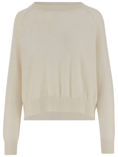 Oliver Lattughi Cashmere Sweater In Ivory