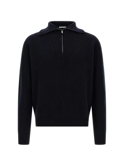 Oliver Lattughi Costa Inglese Ribbed-knit Sweater In Multi