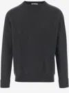 Oliver Lattughi Cashmere Crew-neck Sweater In Gray