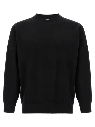 Oliver Lattughi 'felpa In Lana Merino' Sweater In Black