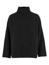 Oliver Lattughi High-neck Cashmere Sweater In Black