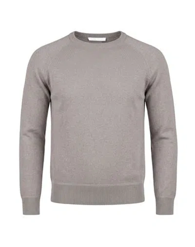 Oliver Lattughi Man Sweater Light Grey Size Xxl Cashmere In Gray