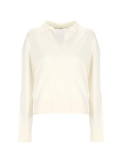 Oliver Lattughi Polo-collar T-shirt In Neutral