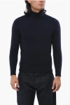 Oliver Lattughi Pure Cashmere Turtleneck Sweater In Black