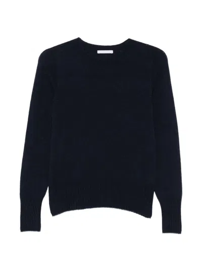 Oliver Lattughi Ribbed-trim Sweater In Black