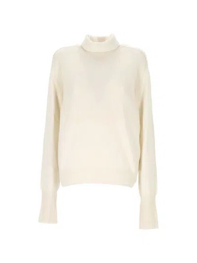 Oliver Lattughi Roll-neck Cashmere Sweater In Neutral