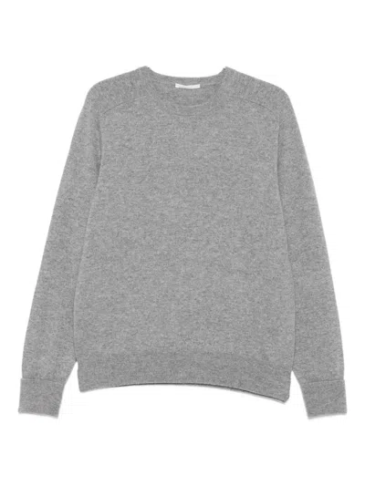 OLIVER LATTUGHI ROUND-NECK RIBBED-CUFF SWEATER