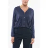 Oliver Lattughi V-neck Cotton Over Cardigan With Breast Pocket