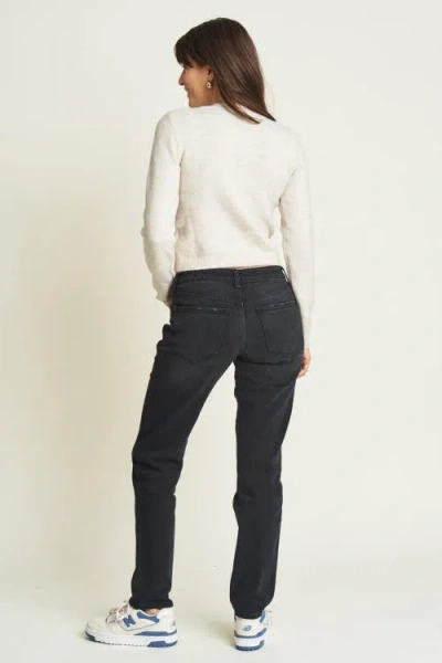 Oliver Logan Chester Jeans Low Rise Slim Straight Washed Black