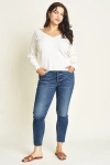 Oliver Logan Cooper Skinny Jeans Dark Aged Vintage In Dark Aged Vintage