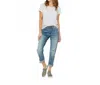Oliver Logan Crosby High Rise In Vintage Wash In White